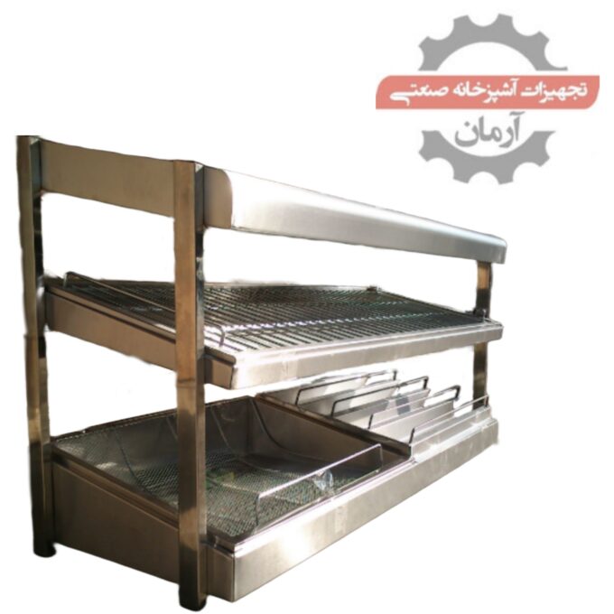 گرمخانه سیب زمینی و همبرگر